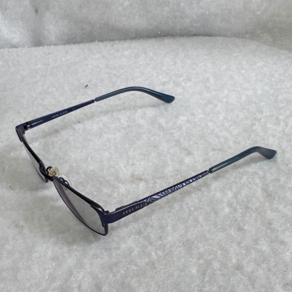 Anne Klein Navy Blue‎ Rectangle Eyeglasses Frames AK5048 49 17 135 frames only
